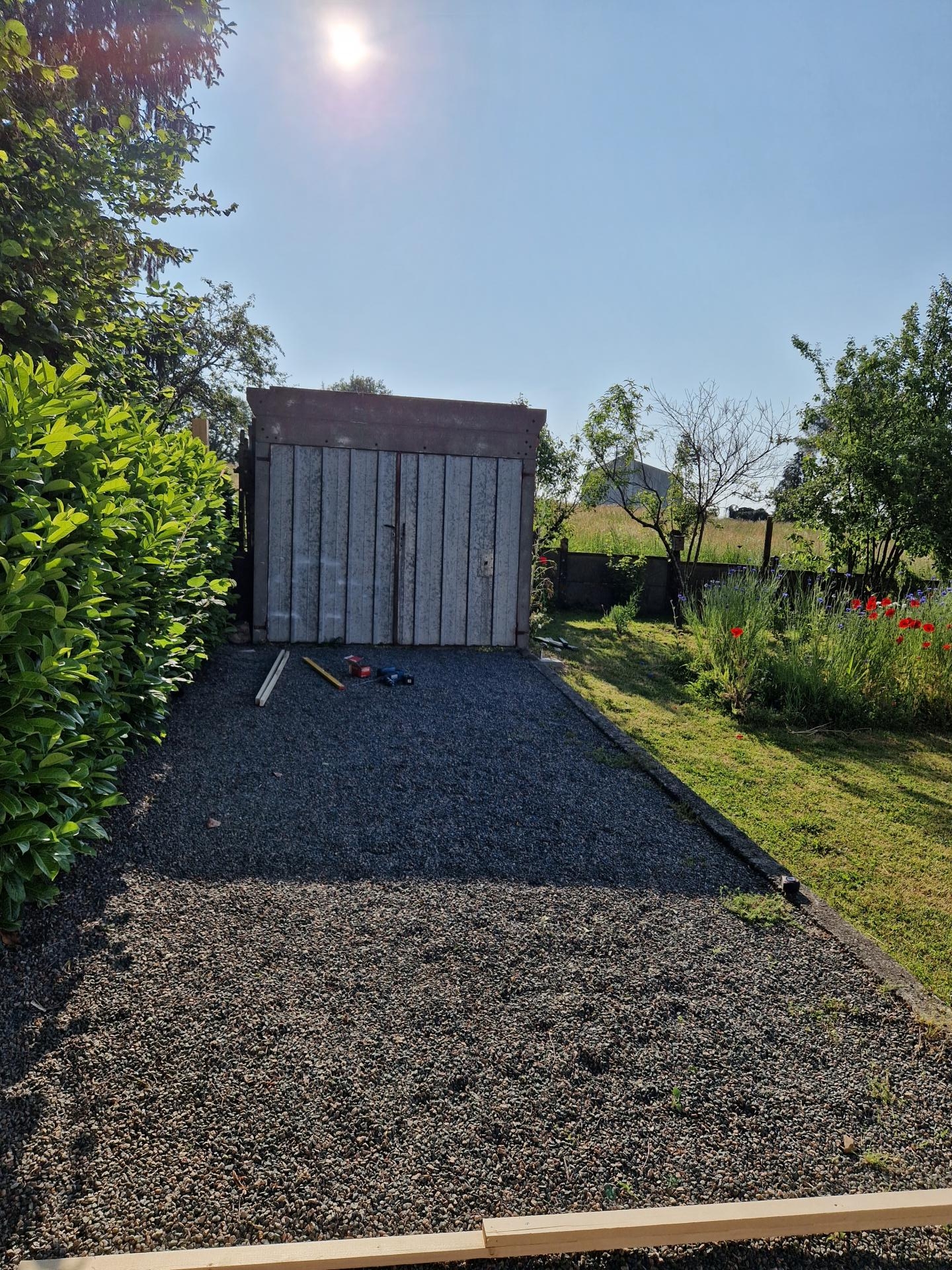 Fabrication d'un carport 3